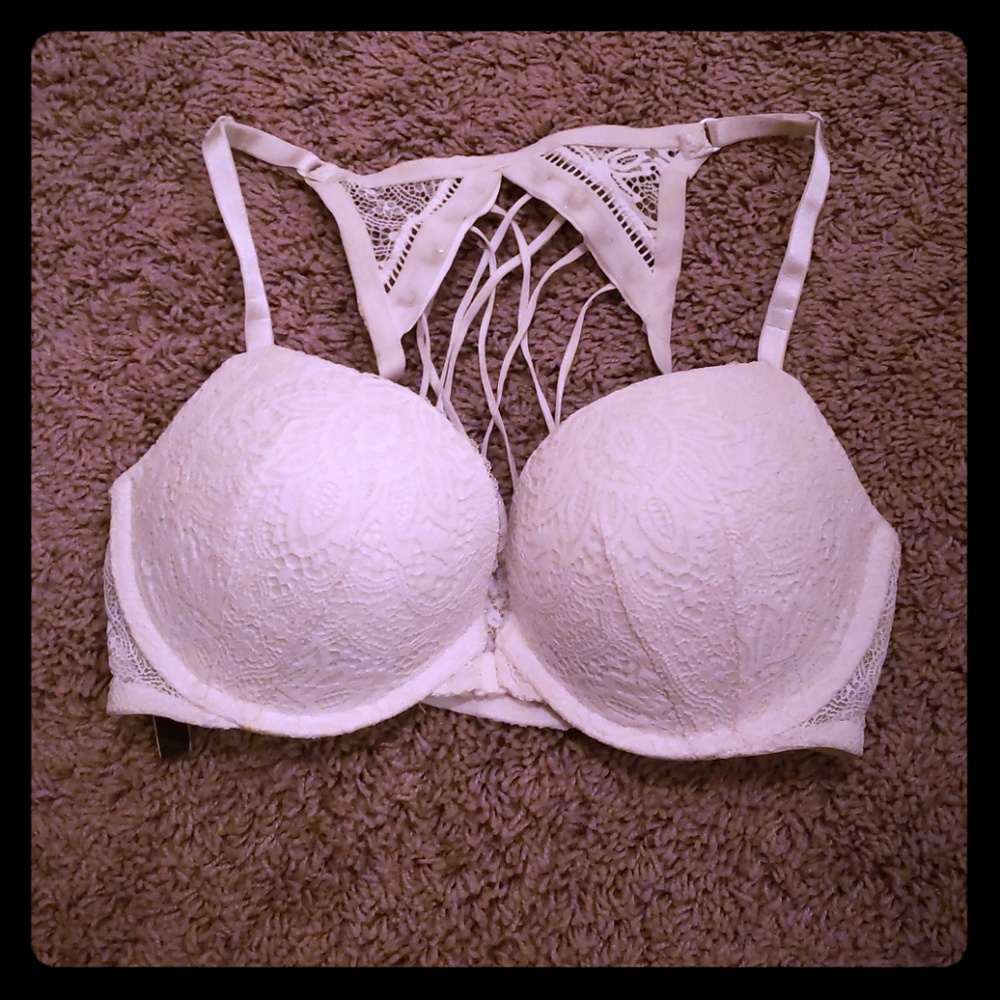 White Boho VS Bra